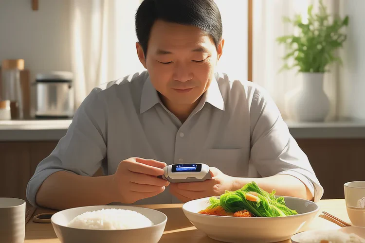 45岁中餐血糖9点5是怎么回事(图1)