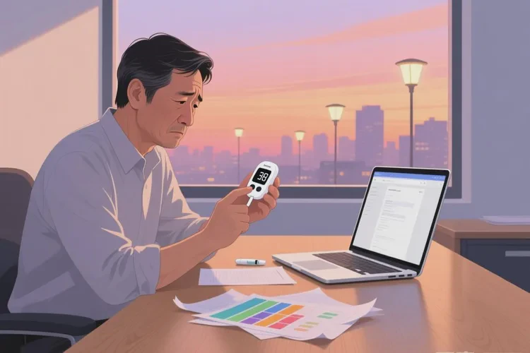 38岁餐后血糖24.6是怎么回事(图1)