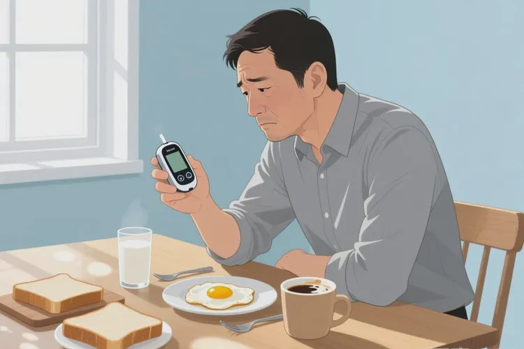 37歲早餐血糖20.6是怎么回事(圖1)