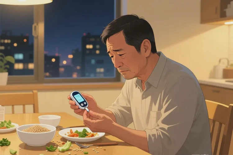 38岁晚餐血糖16.5是怎么回事(图1)