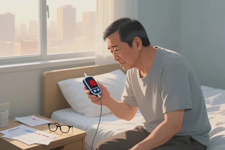 38岁空腹血糖15点6是怎么回事(图1)