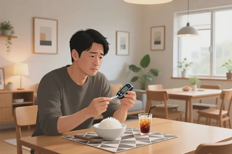 38岁中餐血糖19.5是怎么回事(图1)