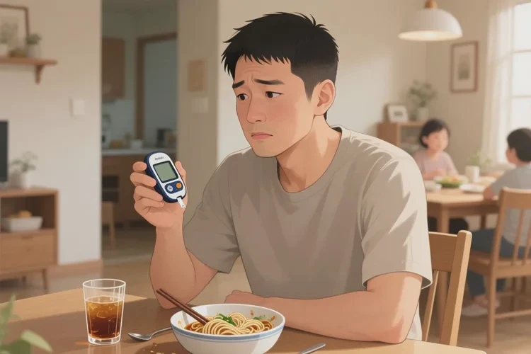 38岁中餐血糖20点7是怎么回事(图1)