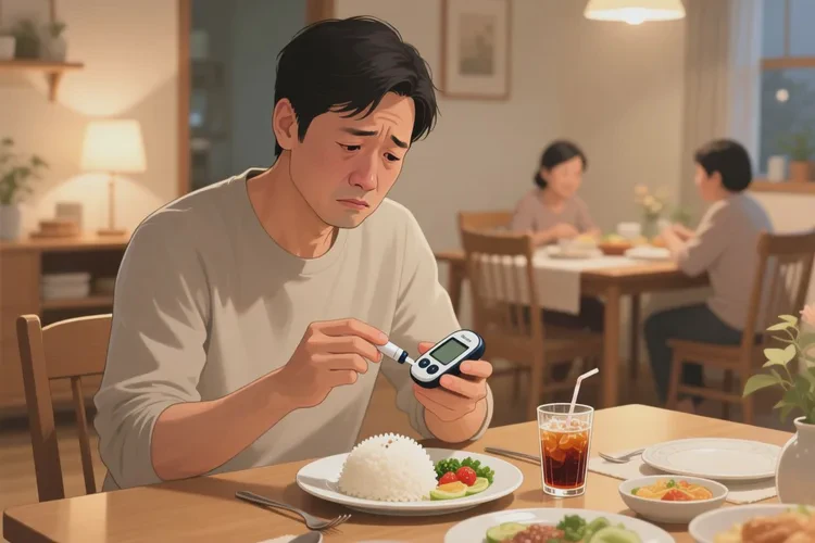 37歲中餐血糖14.9是怎么回事(圖1)