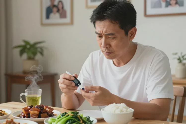 37岁中餐血糖12.7是怎么回事(图1)