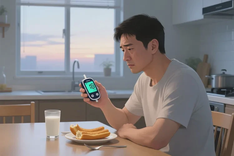 37歲早餐血糖22.5是怎么回事(圖1)