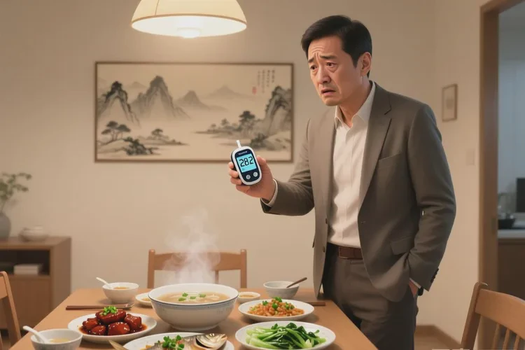 37歲晚餐血糖28.2是怎么回事(圖1)