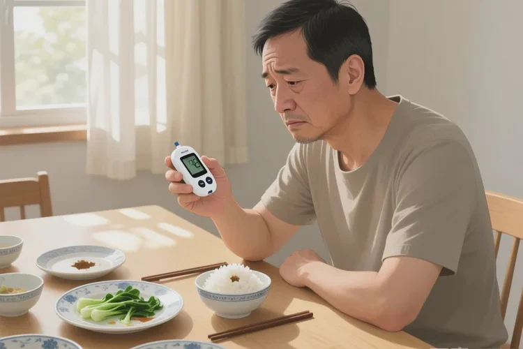 38歲中餐血糖18.4是怎么回事(圖1)