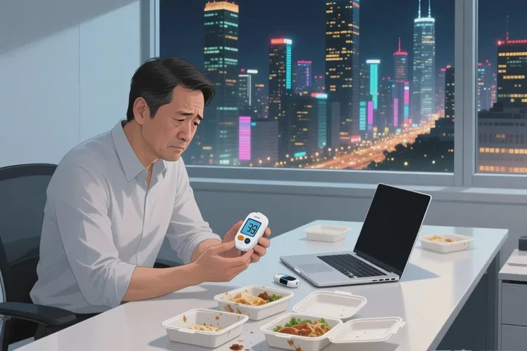 38岁中餐血糖19.2是怎么回事(图1)