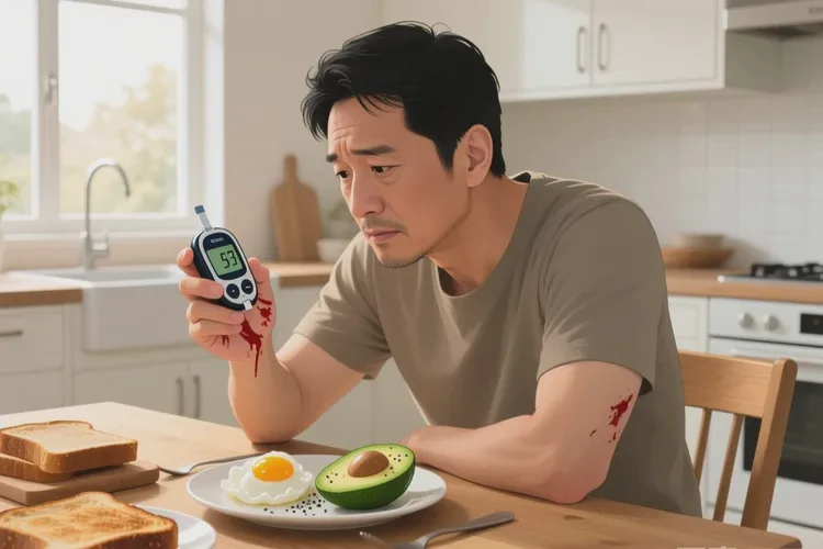 37岁早餐血糖7点8是怎么回事(图1)