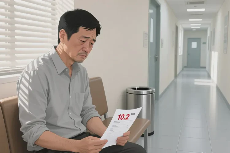 38岁空腹血糖10点2是怎么回事(图1)