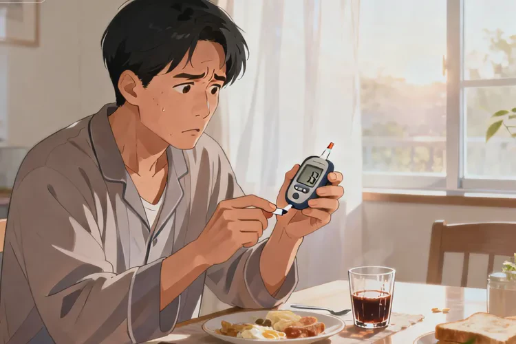 38岁早餐血糖28.1是怎么回事(图1)