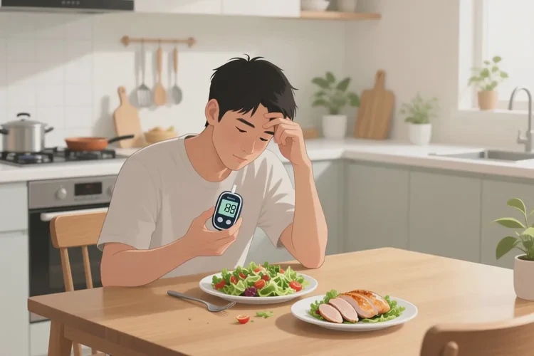 37岁晚餐血糖4点3是怎么回事(图1)