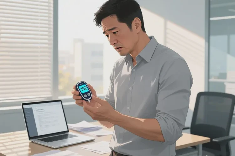 37歲中午血糖19.2是怎么回事(圖1)