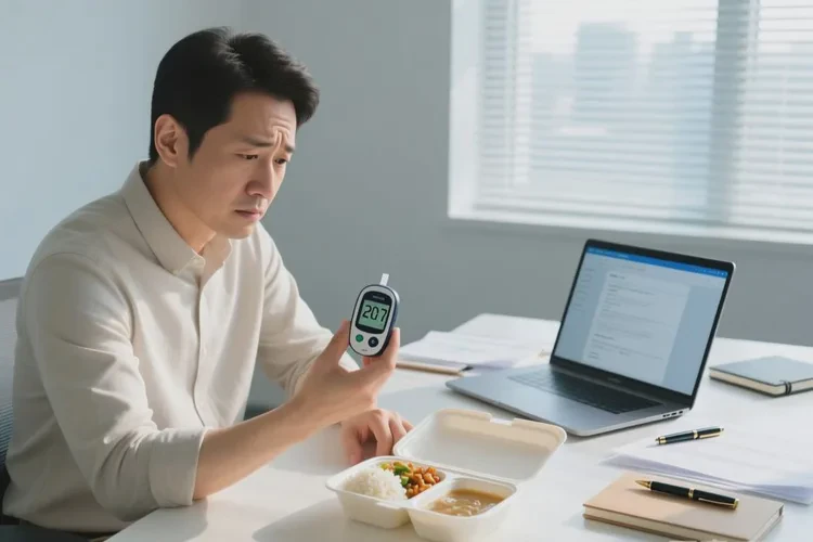 37岁中餐血糖20.7是怎么回事(图1)