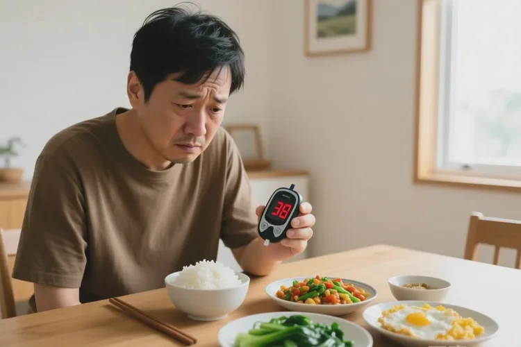 37岁中餐血糖14.8是怎么回事(图1)