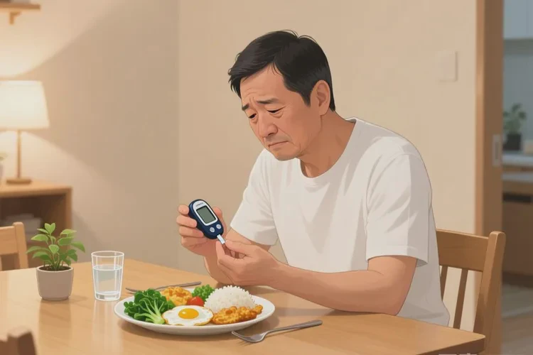 38歲中餐血糖20.1是怎么回事(圖1)