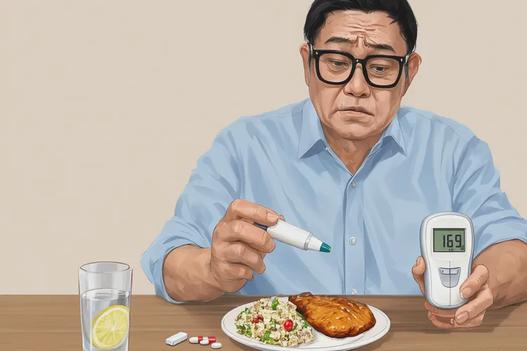 46歲中午血糖16.9是怎么回事(圖1)