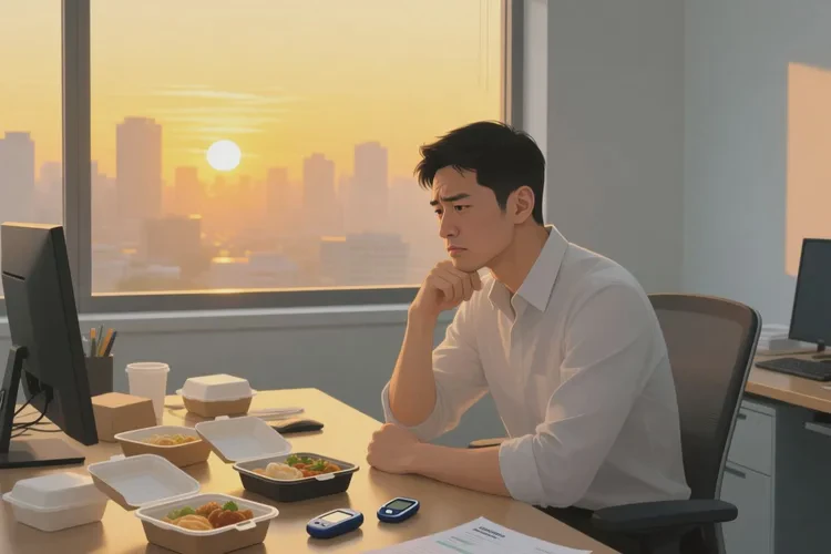 37歲中餐血糖6點(diǎn)7是怎么回事(圖1)