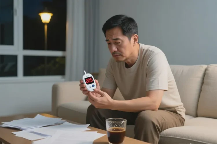 37岁晚上血糖20点5是怎么回事(图1)