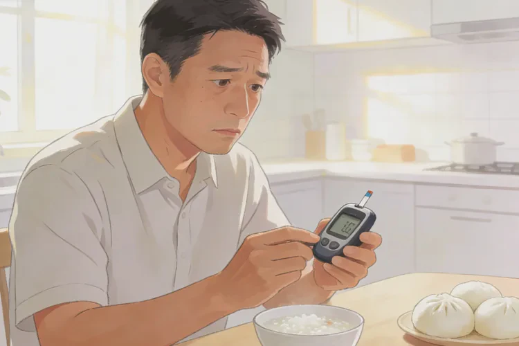 37岁早餐血糖14.8是怎么回事(图1)