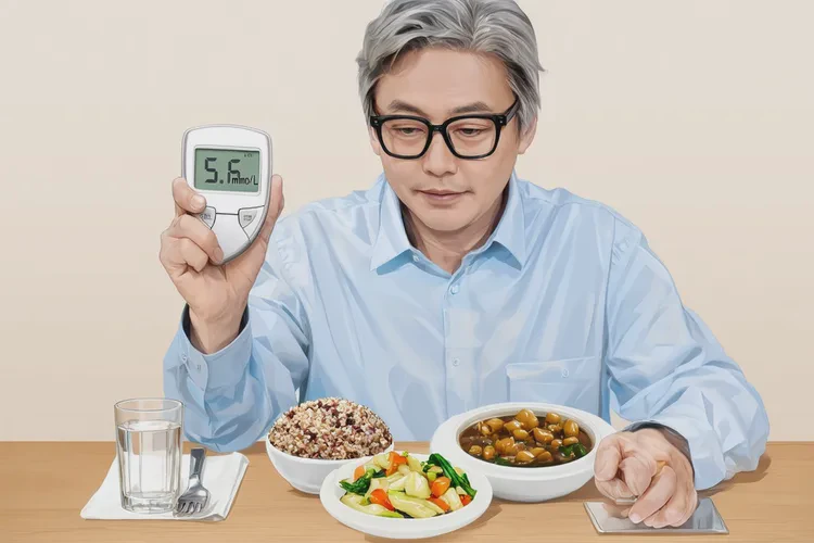 46岁晚餐血糖17.8是怎么回事(图1)