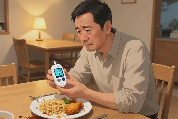 37歲晚餐血糖12點9是怎么回事(圖1)