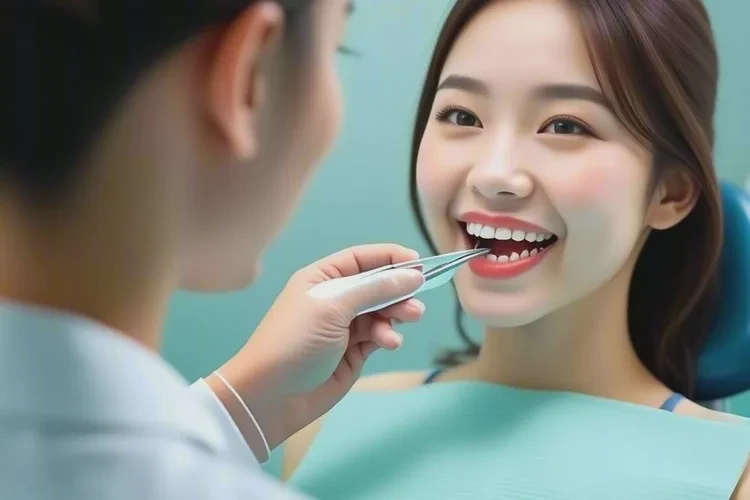 正畸時(shí)一個(gè)牙齒松了(圖1)