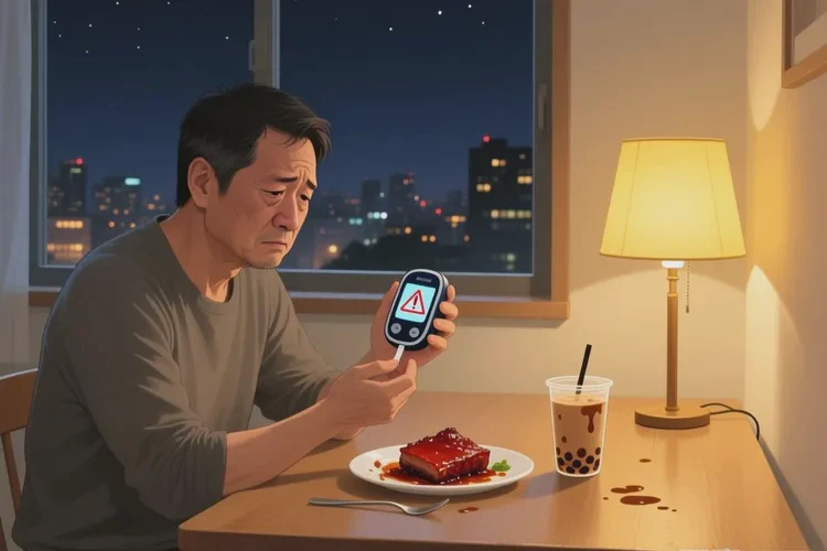 38岁晚餐血糖26.3是怎么回事(图1)