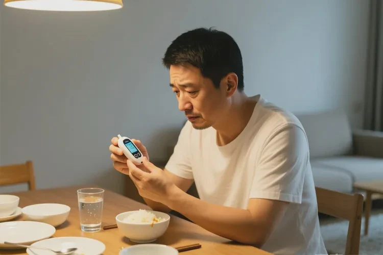 37岁晚上血糖9点8是怎么回事(图1)