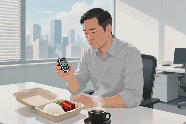 38岁中餐血糖8点1是怎么回事(图1)