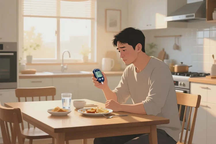 37歲早餐血糖30.2是怎么回事(圖1)