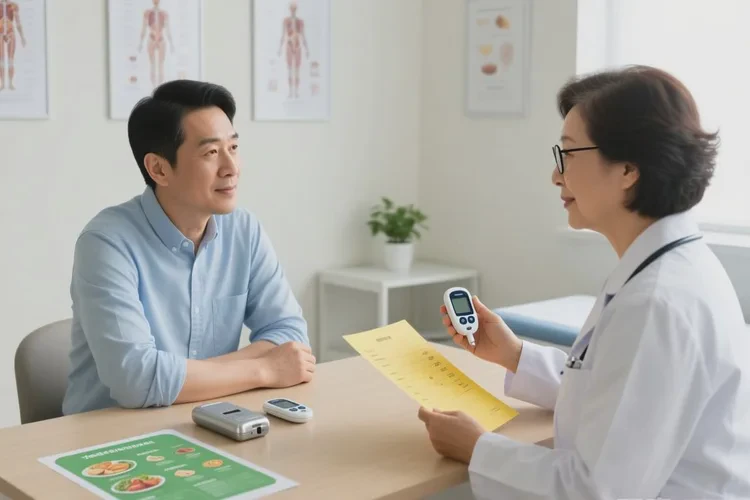 38歲中餐血糖17點(diǎn)7是怎么回事(圖1)