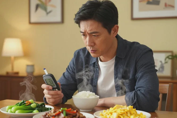 37歲中餐血糖22.3是怎么回事(圖1)