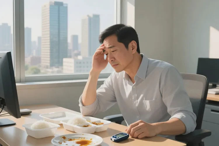 38岁中餐血糖7.4是怎么回事(图1)