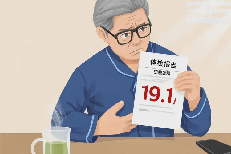 46岁空腹血糖19点1是怎么回事(图1)