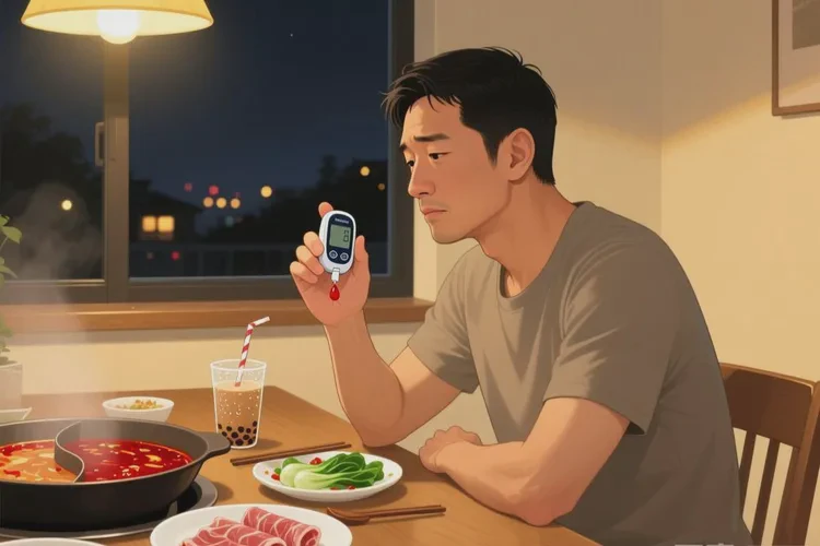 38歲晚餐血糖10.3是怎么回事(圖1)