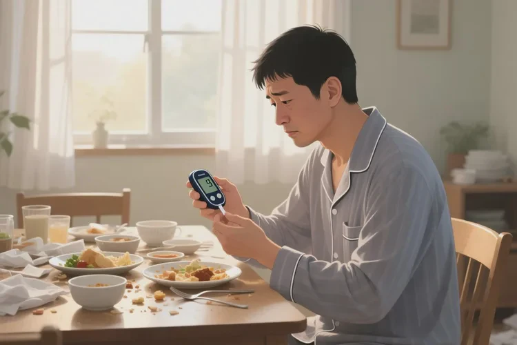 38歲早餐血糖21.7是怎么回事(圖1)