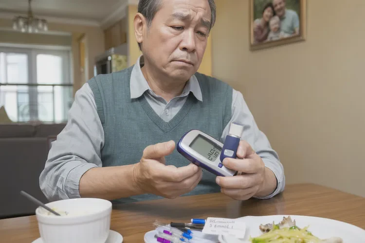 40岁晚餐血糖17点2是怎么回事(图1)