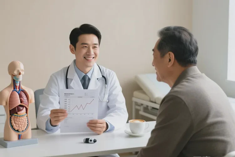 38岁中餐血糖19.2是怎么回事(图4)