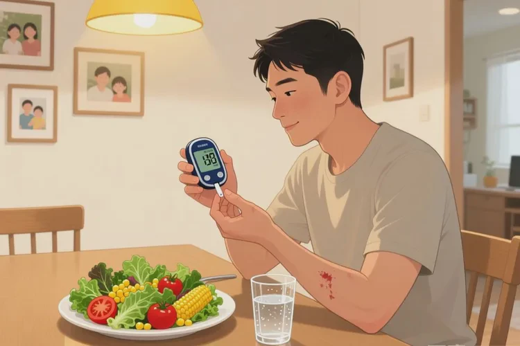 37岁晚餐血糖30.5是怎么回事(图1)