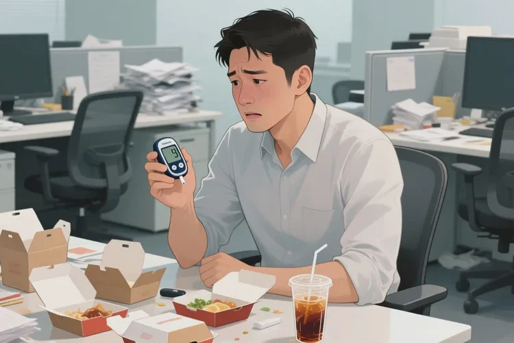 38歲中餐血糖16點4是怎么回事(圖1)