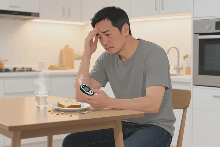 37歲早餐血糖24.5是怎么回事(圖1)