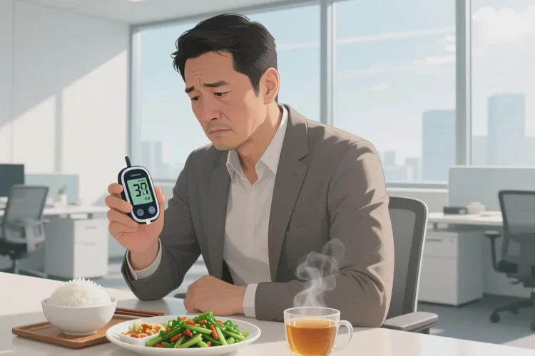 37岁中餐血糖8点5是怎么回事(图1)