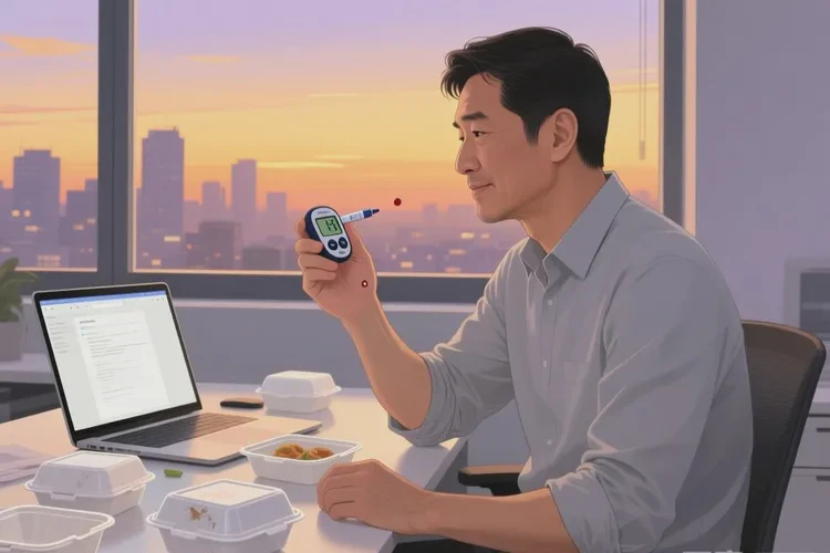 37歲中餐血糖26.1是怎么回事(圖1)