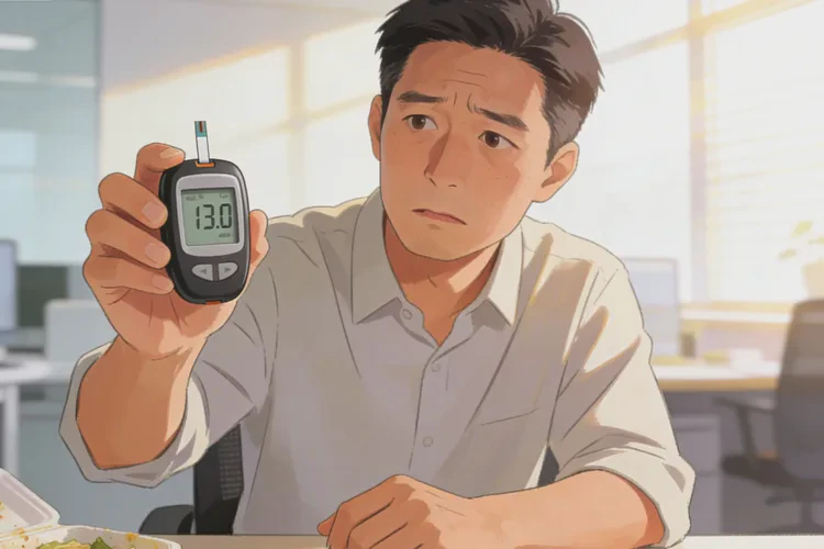 37岁中餐血糖13.0是怎么回事(图1)