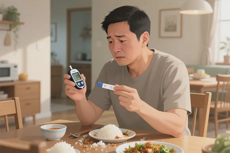 38岁晚餐血糖13.7是怎么回事(图1)