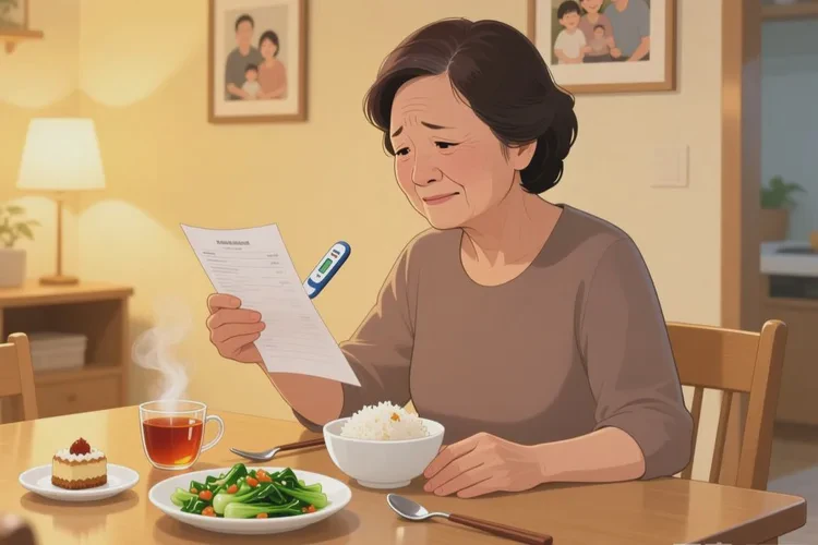 38岁晚餐血糖8.7是怎么回事(图1)