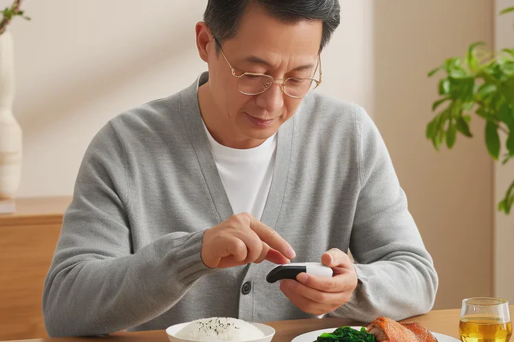 46岁中餐血糖12.2是怎么回事(图1)