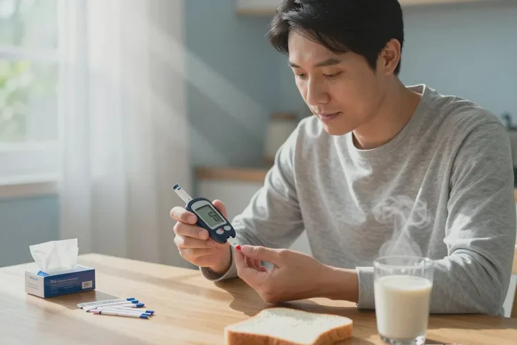 38岁空腹血糖7点5是怎么回事(图1)